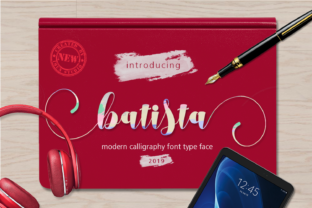 Batista: A Modern Script Font for Editorial Design