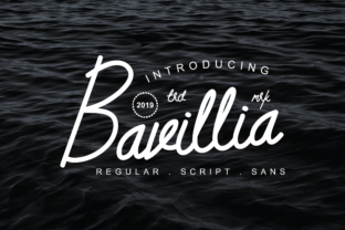 Bavillia: A Hand-Lettered Typeface for Modern Web Design