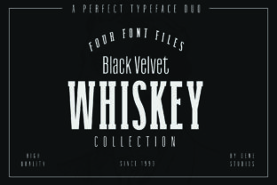 Black Velvet: A Serif Font for Digital Charm
