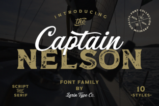 Captain Nelson: A Premium Font for Editorial Design
