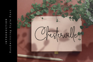 Chesterville: A Handwritten Font for Editorial Design