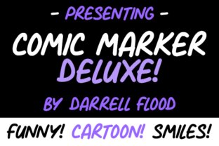 Comic Marker Deluxe Font Review for Bold Branding
