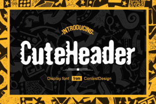 Cute Header Font Review for Web Design