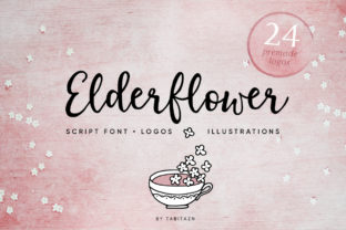Elderflower: A Script Font for Editorial Grace