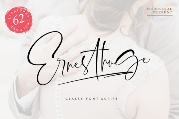 Ernesthuge: A Classy Script Font for Elegant Branding