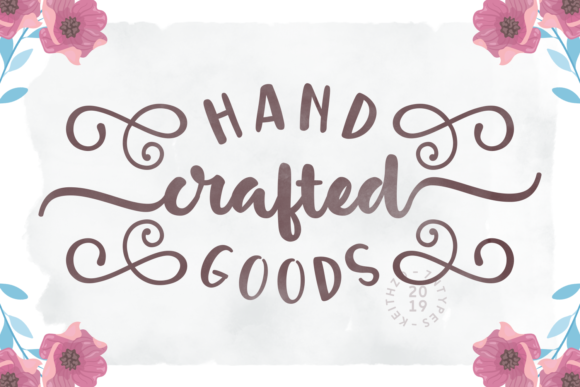 Handcrafted Goods Font: A Branding Review