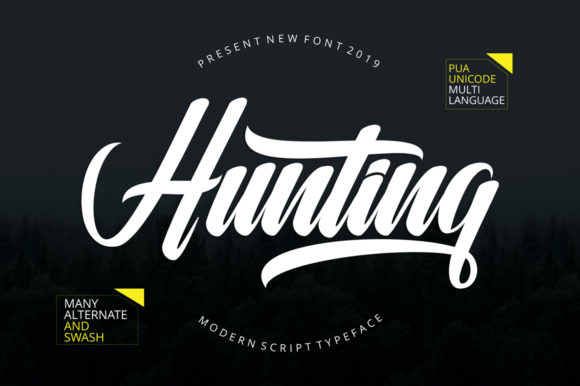 Hunting Font: Elevating Editorial Design with Style
