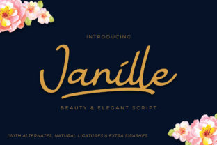 Janille: A Script Font for Editorial Elegance