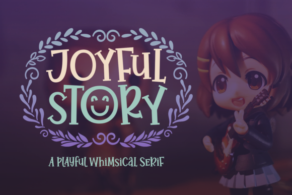 Joyful Story: A Whimsical Script Font for Crafters