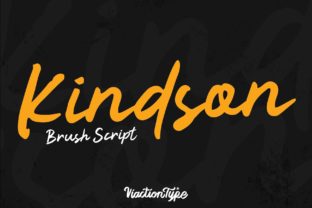 Kindson: A Handwritten Font for Polished Branding