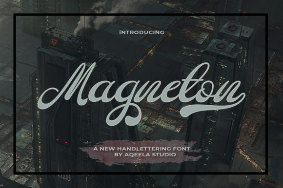 Magneton: A Handwritten Typeface for Branding