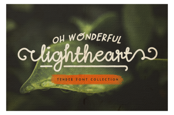 Oh Wonderful Lightheart: A Modern Script Font for Brands