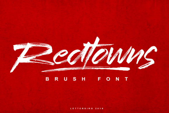 Redtowns: A Handmade Font for Modern Brands