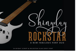 Shinyday Rockstar Duo: A Designer’s Font Review