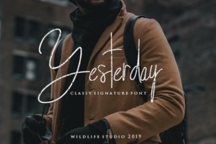 Yesterday: A Sleek Script Font for Modern Branding